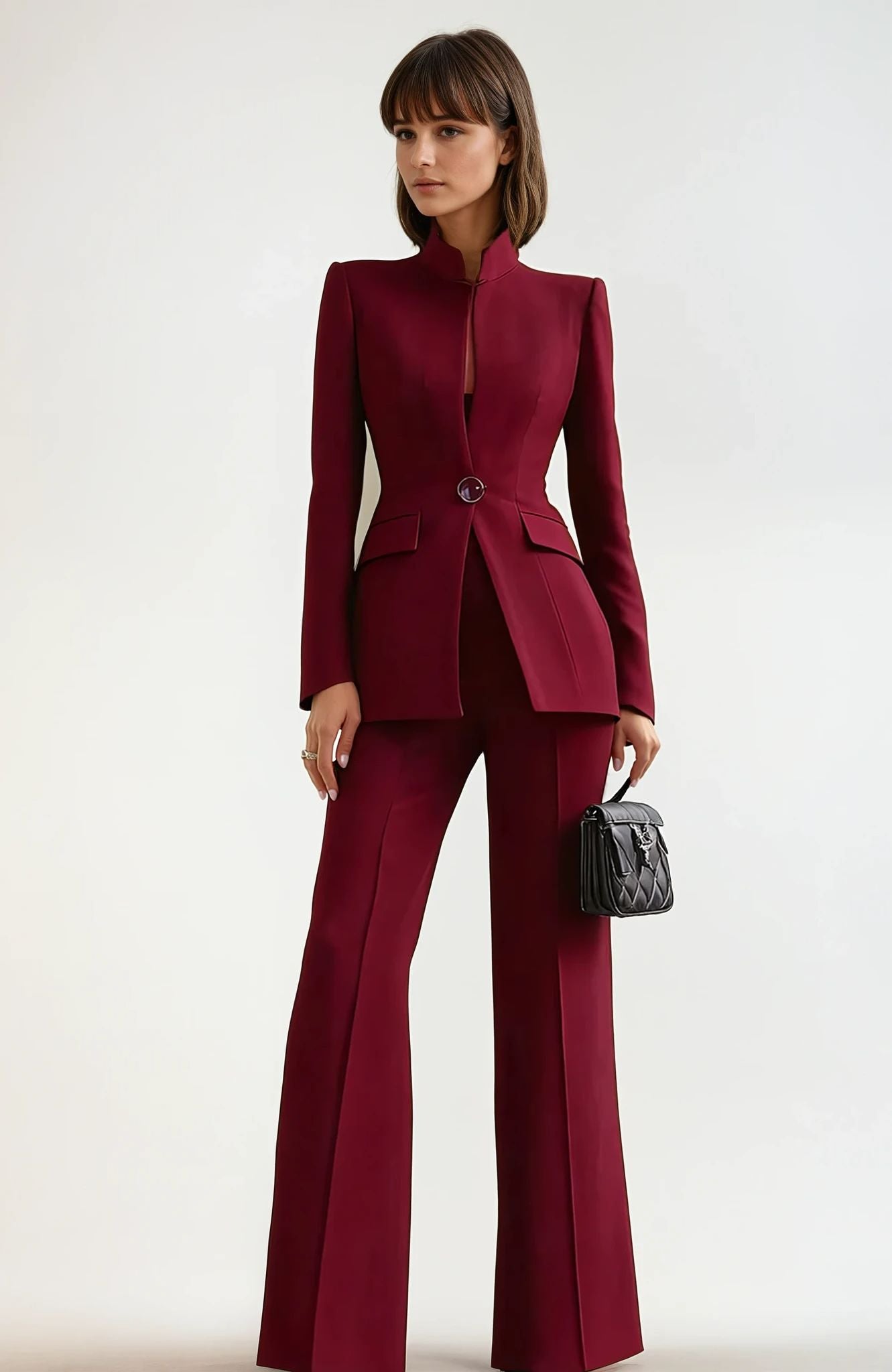 Élégance Royale™| Tailleur Élégant avec Blazer et Pantalon - Post-cyber monday 70% de réduction