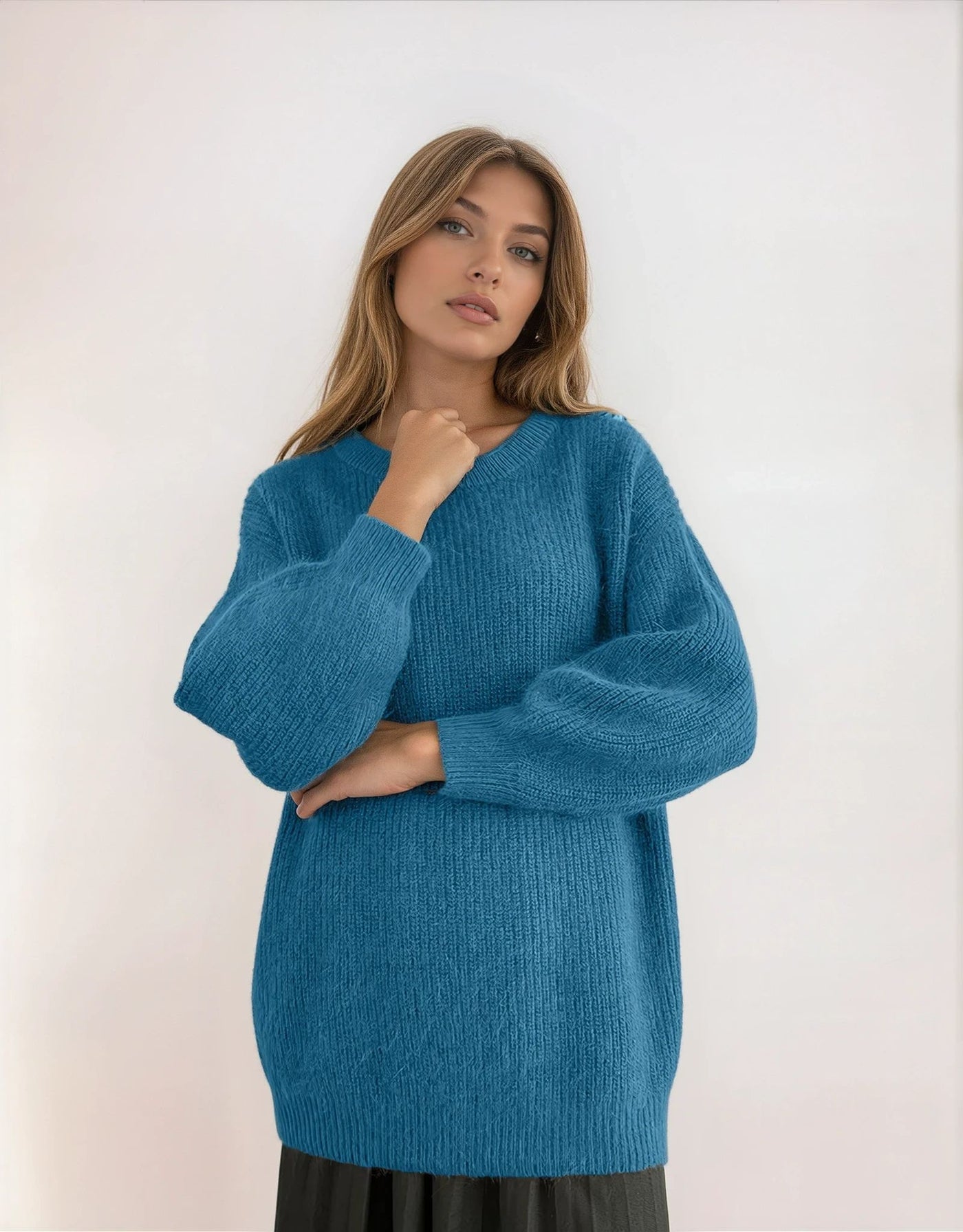 LunaDouce™ – Pull Ample Style Japonais à Manches Lanternes - Post-cyber monday 70% de réduction