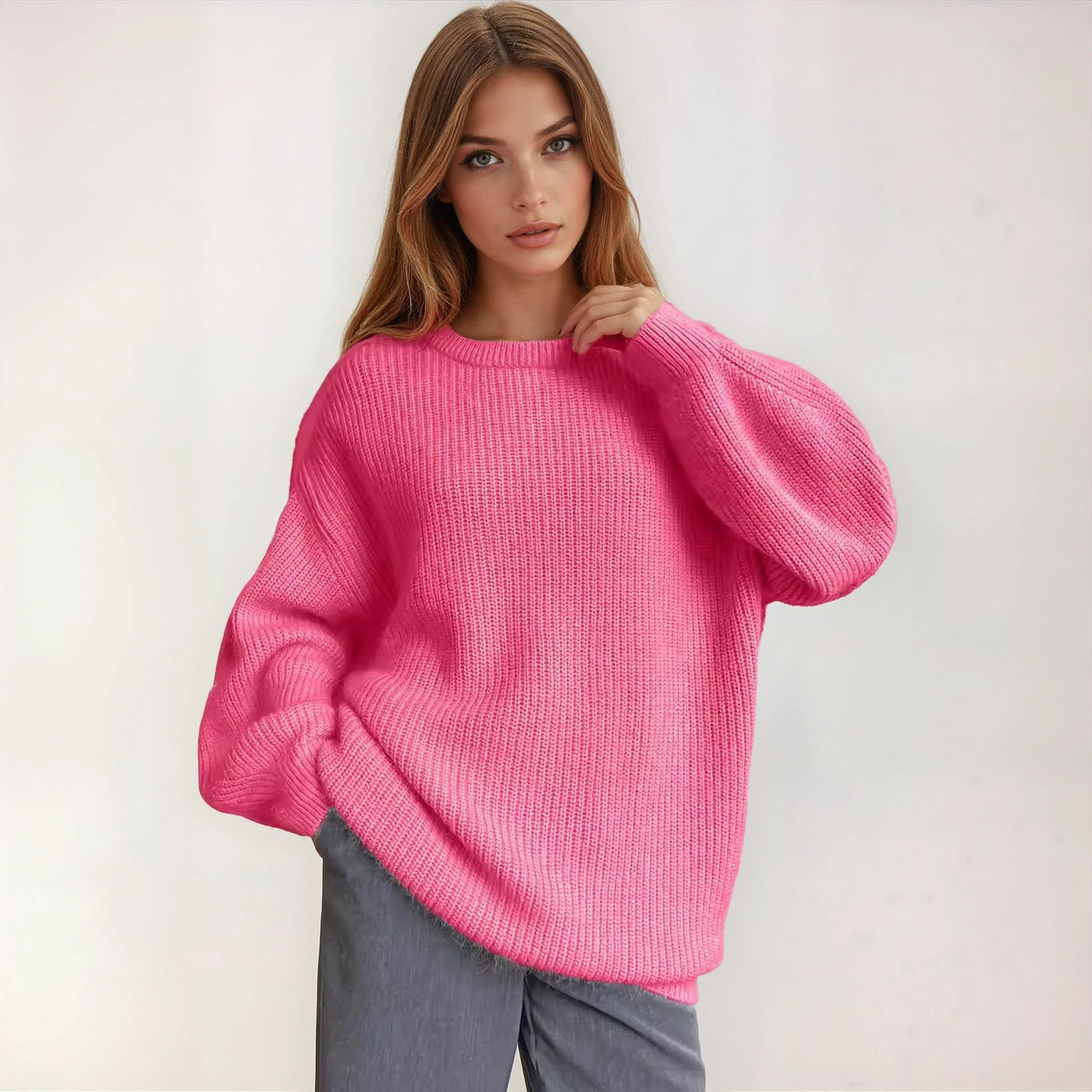 LunaDouce™ – Pull Ample Style Japonais à Manches Lanternes - Post-cyber monday 70% de réduction