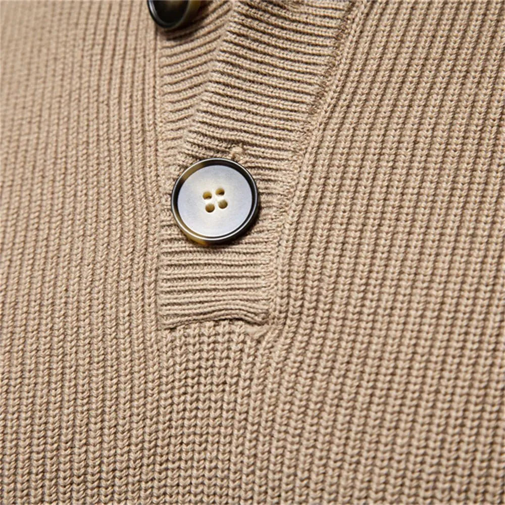 Baudin Classique™ | Pull masculin élégant avec design à boutons